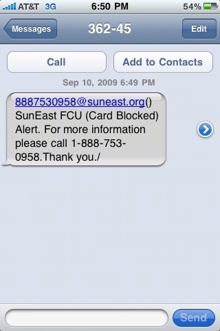 Phone and Text Message Scams